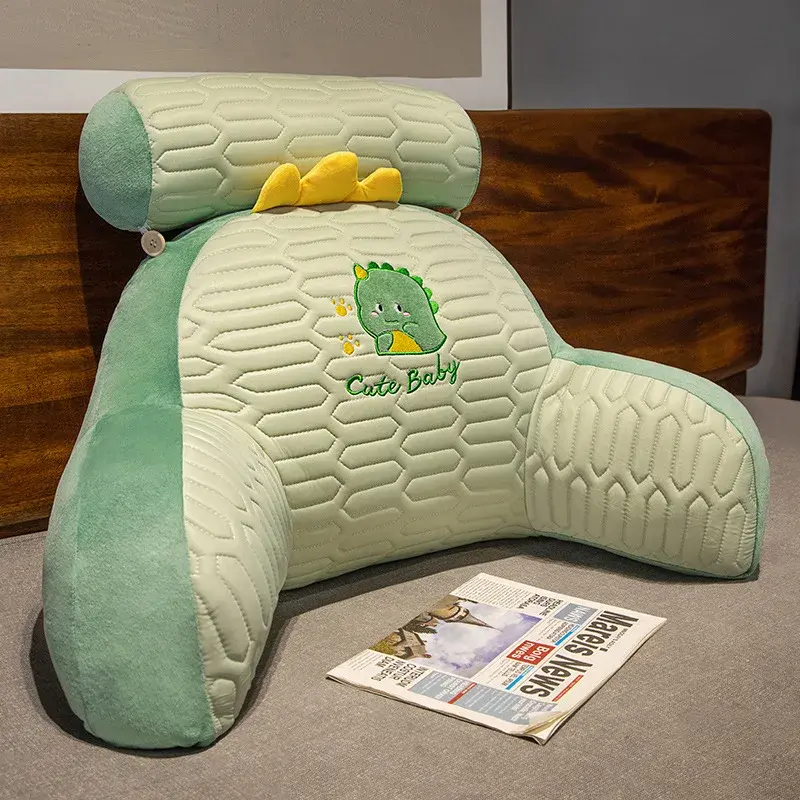 Bedside Waist Cushion,latex Ice Silk Pillow Cushion,students Dormitory Bed Reading Sedentary Waist,sofa Comfortable Backrest
