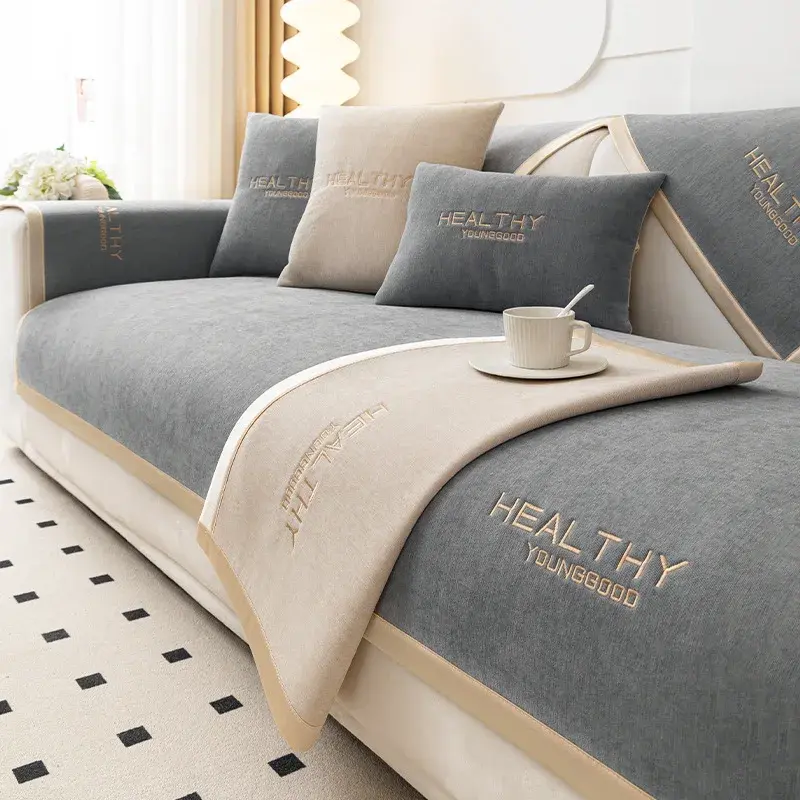 Sofa Cover Pet Kids Mat Protector Non-slip Couch Slipcover Four Season Universal Sofa Covers for living Room Decor Couch Towel