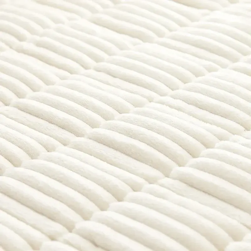 Winter Sofa Cover Thicken Garden Protective Couch Cover Plaid Cream-Coloured Large Plaid Square Pet Mat Bed Flannel Couch Cover