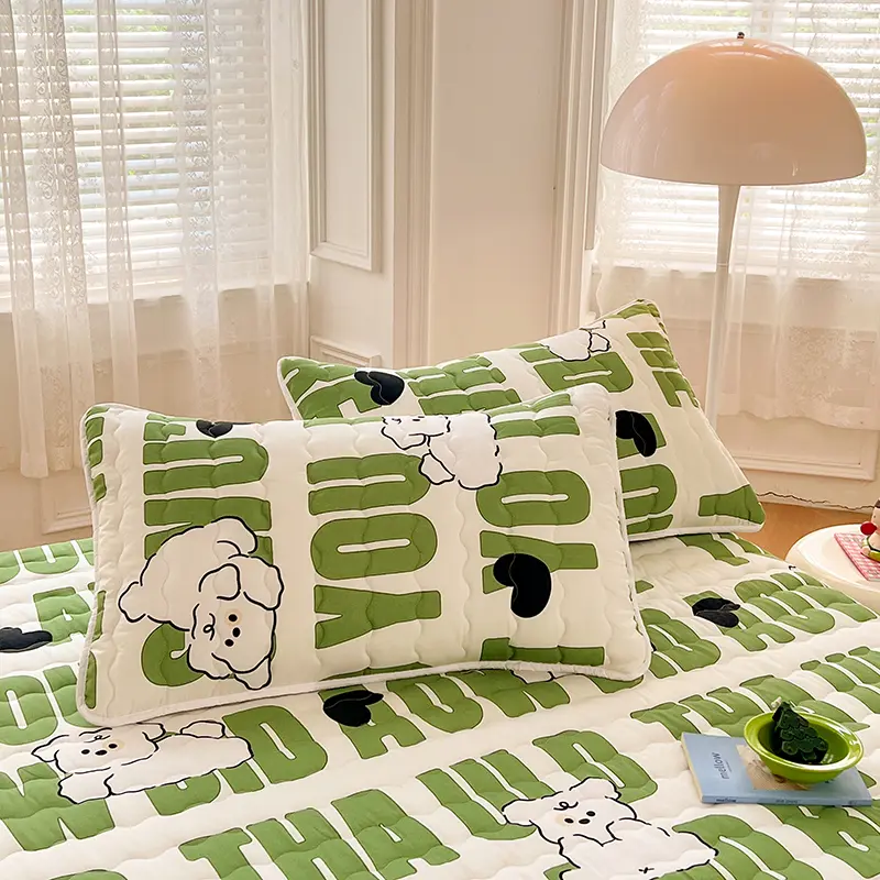 Thicken Pillowcase 2pcs Pillow Cover 48x74cm Rectangle Pillowslip 베개커버 Floral Style Cushion Cover Quilted Pillow Case