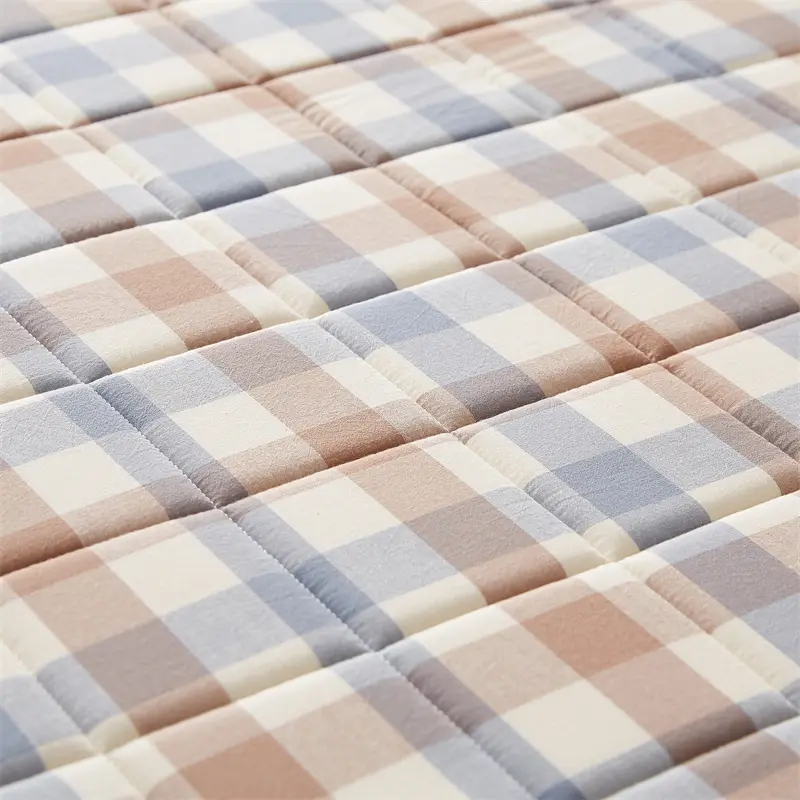 2pcs Quilted Pillowcase 48x74cm Pillow Cover 100% Cotton Pillowslip 베개 커버 Skin-friendly Pillow Case Plaid Style Cushion Covers