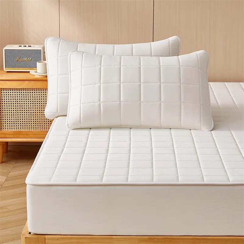 2pcs Quilted Pillowcase 48x74cm Pillow Cover 100% Cotton Pillowslip 베개 커버 Skin-friendly Pillow Case Plaid Style Cushion Covers