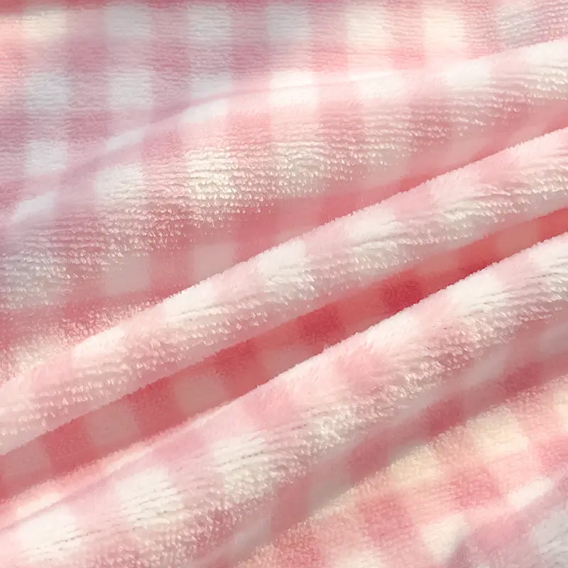 Velvet Fitted Sheet for Winter Bedsheet Plaid Style Bed Cover Skin-friendly Mattress Protector sabanas para cama (No Pillowcase)