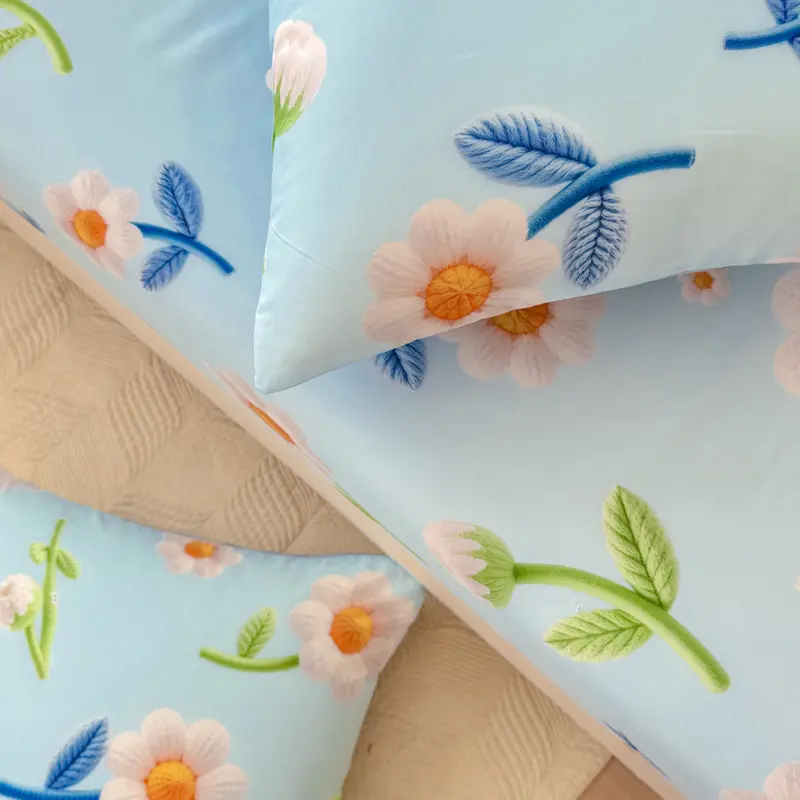 Soft Bed Cover Single/Queen/King Size Bedsheet Elastic Fitted Sheet Girls Boys BedRoom Bed Linen sabanas (Pillowcase Need Order)