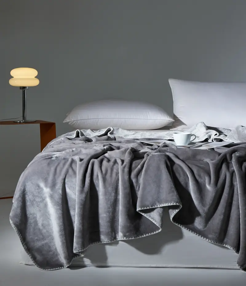 1pc Plain Color Blanket Home Velvet Bedsheet Travel/Car/Office Blanket Plaid Multi Functional Blankets Air Conditioning Blanket