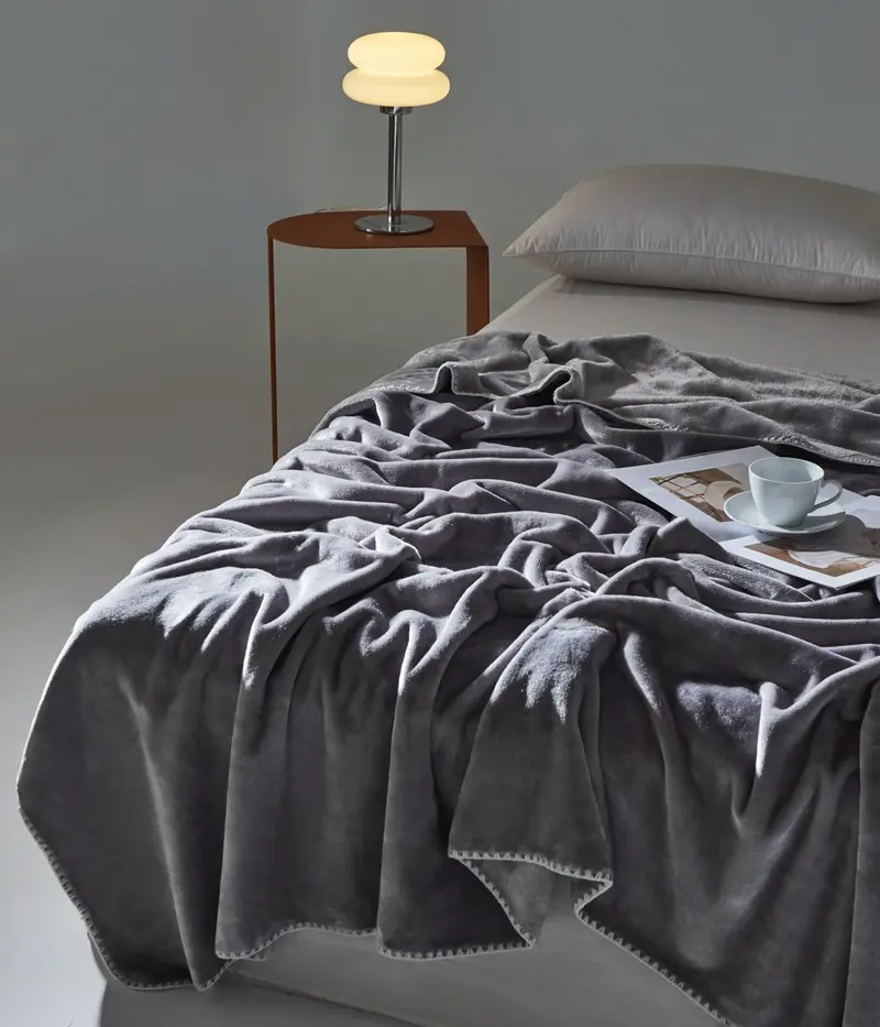 1pc Plain Color Blanket Home Velvet Bedsheet Travel/Car/Office Blanket Plaid Multi Functional Blankets Air Conditioning Blanket