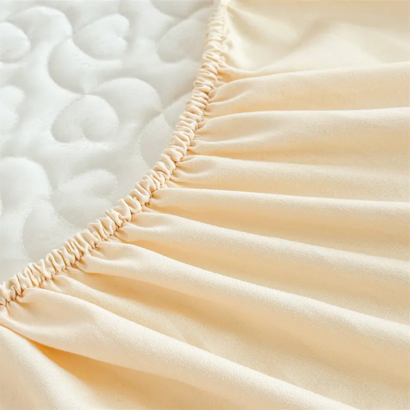Cool Bedspread Elastic Bed Cover Floral Style Mattress Protector cubre colchón Quilted Bed Linen (Pillowcase Need Order)