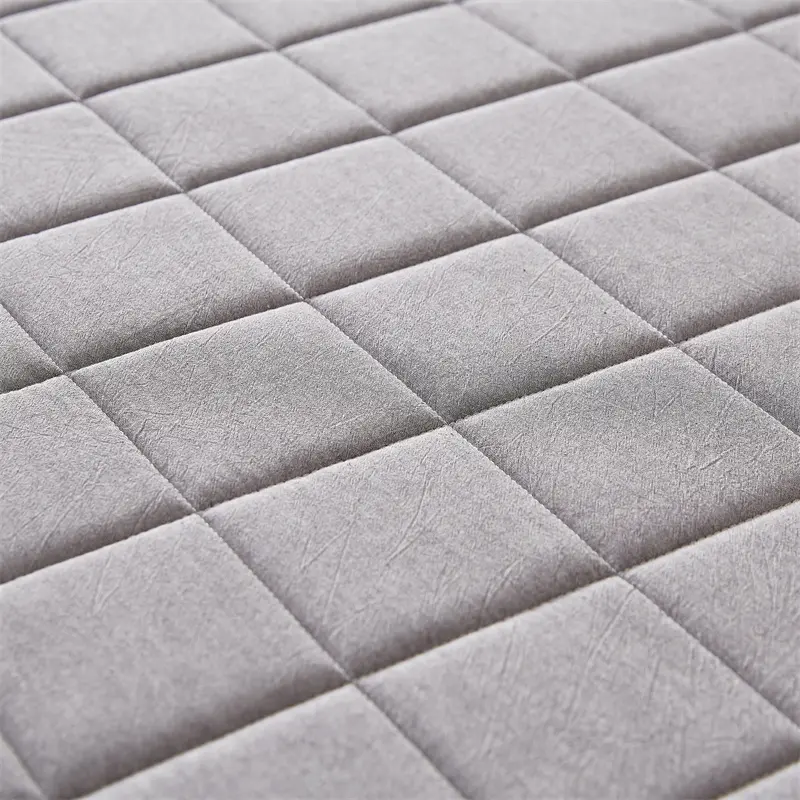 Skin-friendly Mattress Cover Pure Cotton Bedspread Solid Color Bed Covers Quilted Bed Linen fundas de colchón (No Pillowcase)