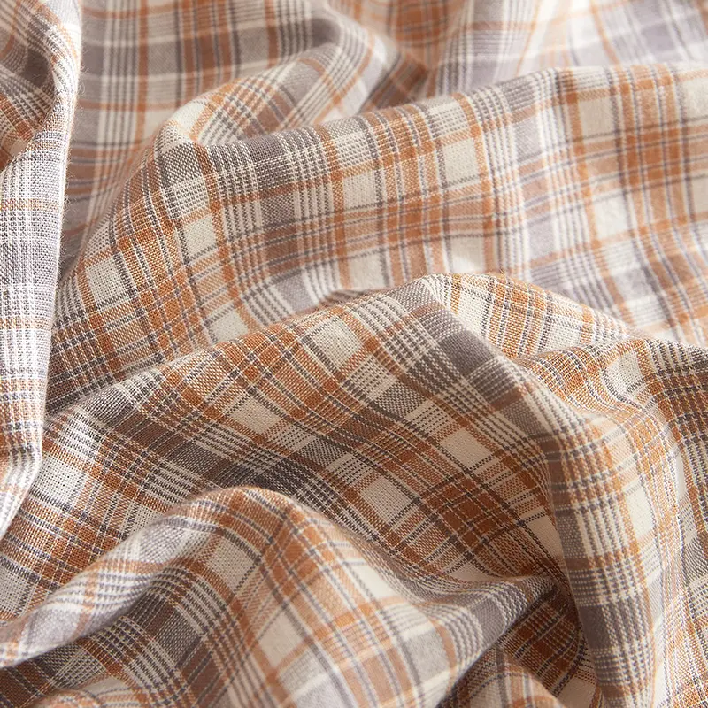 Skin-friendly Duvet Cover Pure Quilt Cover Plaid Style Bedding Adults Kids Comforter Cover Print Duvets Cover housse de couette
