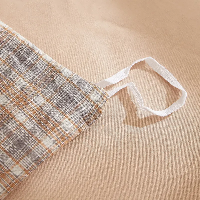 Skin-friendly Duvet Cover Pure Quilt Cover Plaid Style Bedding Adults Kids Comforter Cover Print Duvets Cover housse de couette