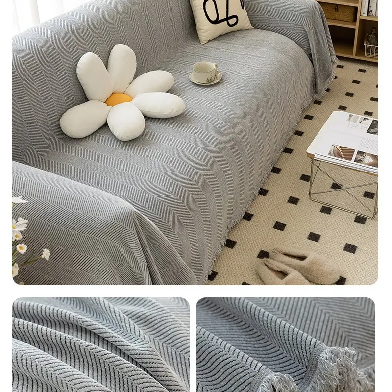 CouchCover blanketReversible Chenille Loveseat Sofa Covers for Dogs Pets Couch Protector Sofa Jacquard Sofa Slipcover Sectional