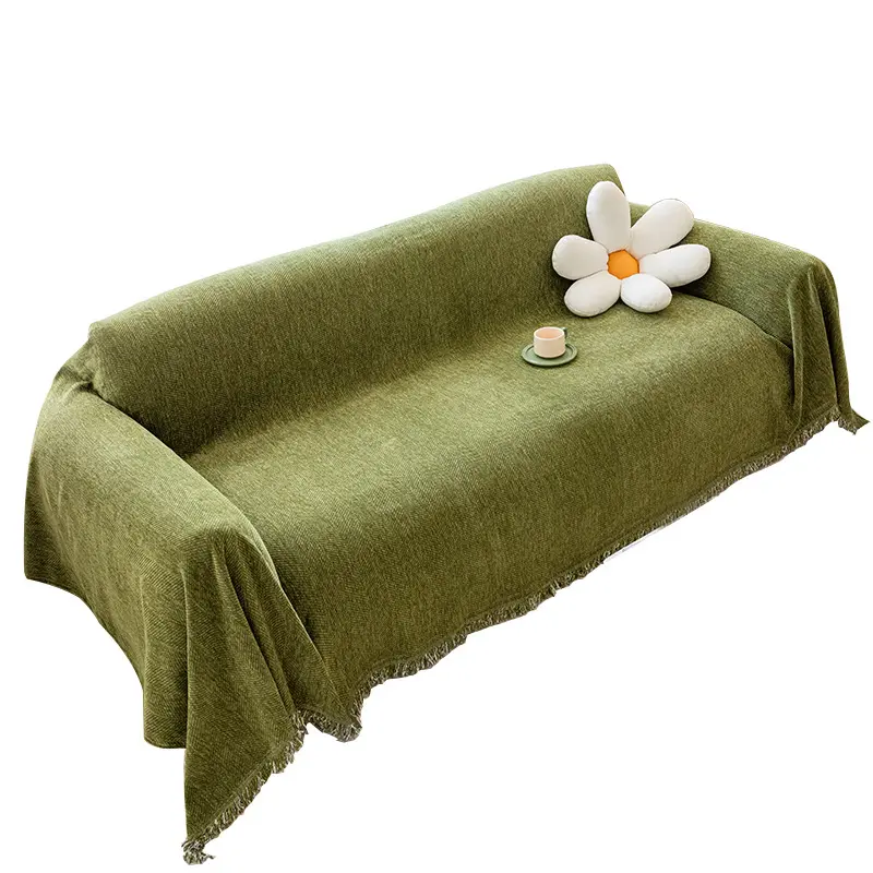 CouchCover blanketReversible Chenille Loveseat Sofa Covers for Dogs Pets Couch Protector Sofa Jacquard Sofa Slipcover Sectional