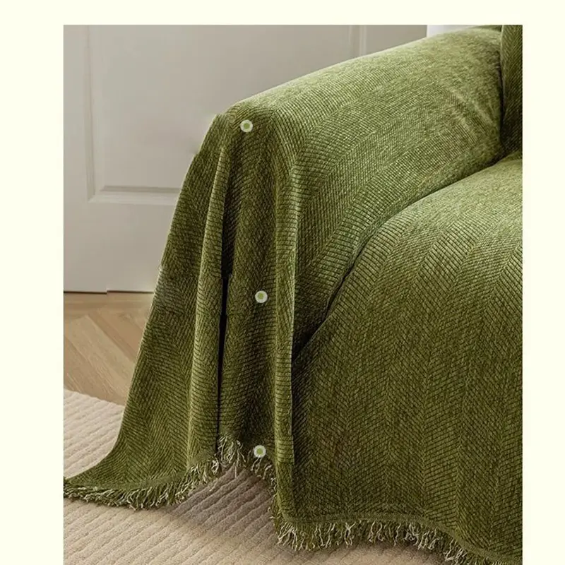 CouchCover blanketReversible Chenille Loveseat Sofa Covers for Dogs Pets Couch Protector Sofa Jacquard Sofa Slipcover Sectional