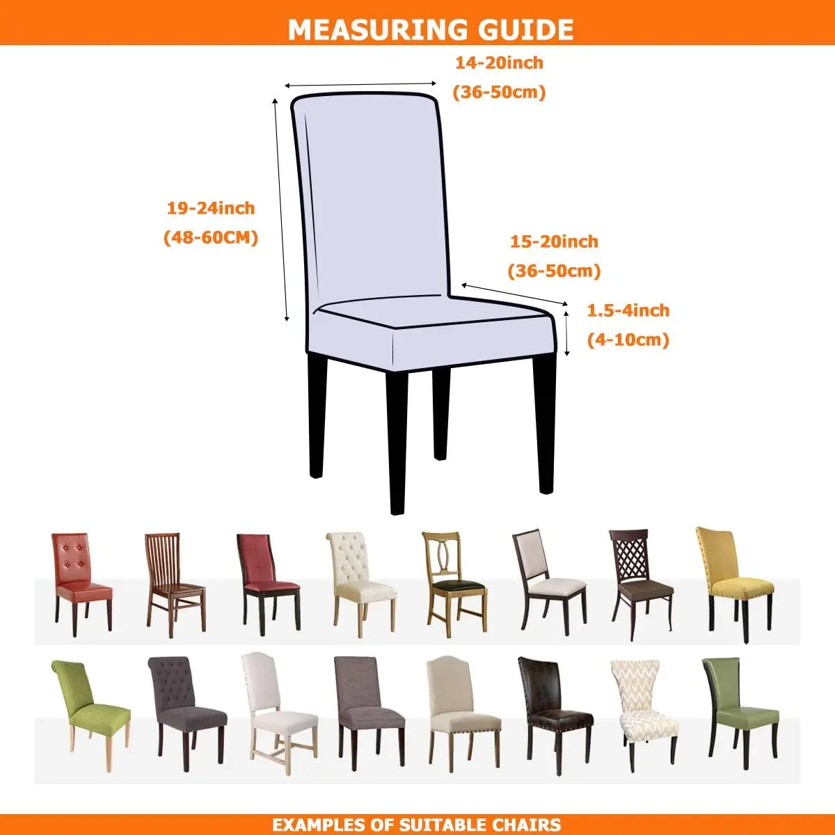 High Quality Factory Direct Sales Design Dining Kitchen Chair Covers Christmas Chair Cover
