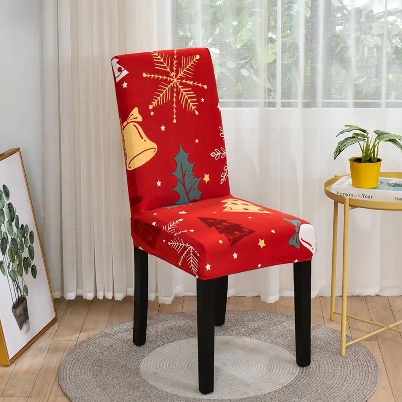 Very Cute Chrismas Decor soft & durable & ECO-friendly NON-WOVEN fabric MATERIAL Christmas Chair Covers