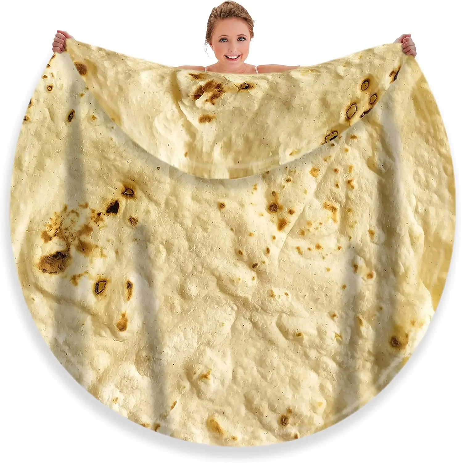 Pizza Blanket for Adult and Kids Novelty Food Blanket Funny Realistic Throw Blanket Fuzzy Fleece Flannel Teens 71inchs