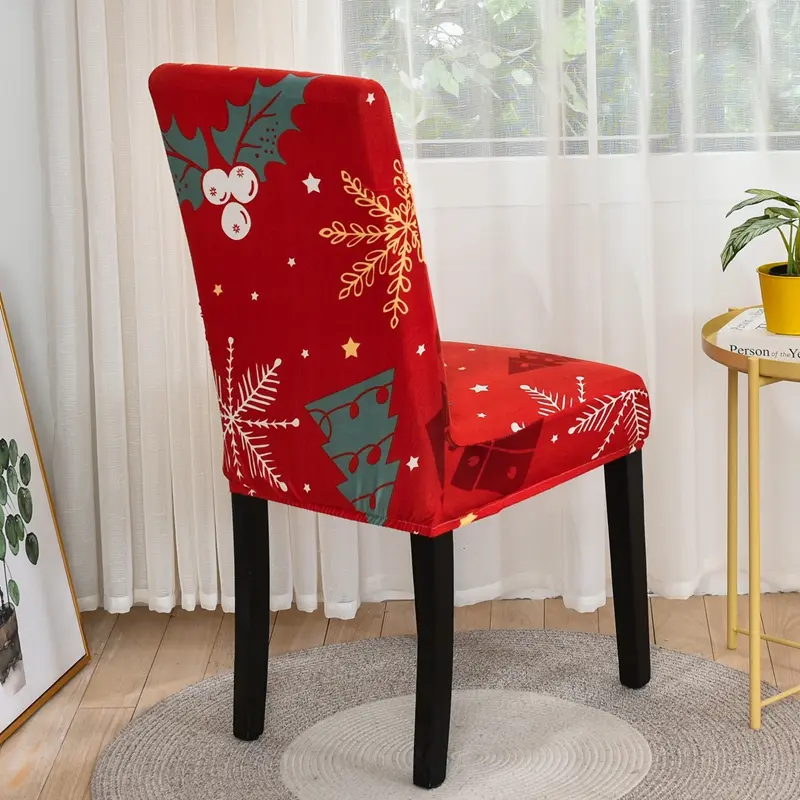 Very Cute Chrismas Decor soft & durable & ECO-friendly NON-WOVEN fabric MATERIAL Christmas Chair Covers