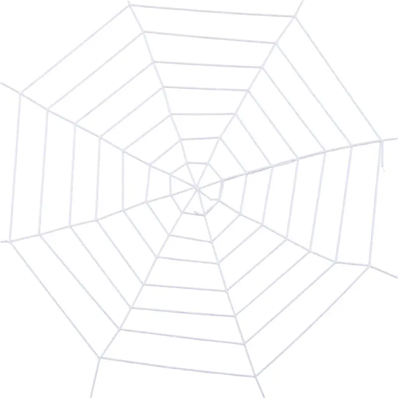 Halloween cobwebs decorated haunted house party trick props spider silk simulation Okumo combination scene layout