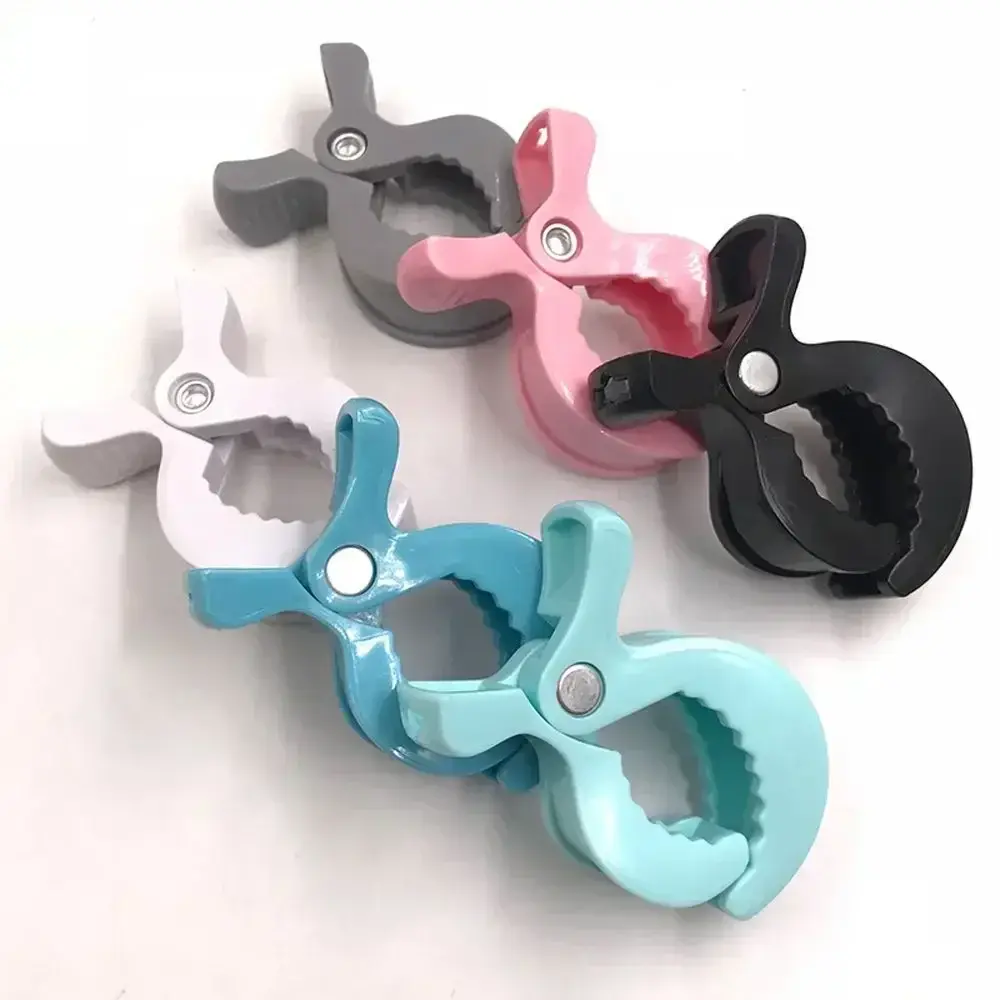 2pcs Baby Stroller Clamp Alligator Clip Pram Peg Portable Stroller Hook Baby Car Seat Toddler Baby Stroller Accessories