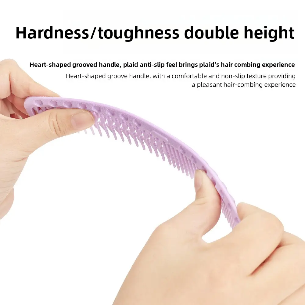 2025 New Multi-Size Men's Hairstyling & Beard Comb - Zone Dividing for Layered Haircut, Professional Barber Styling Tool