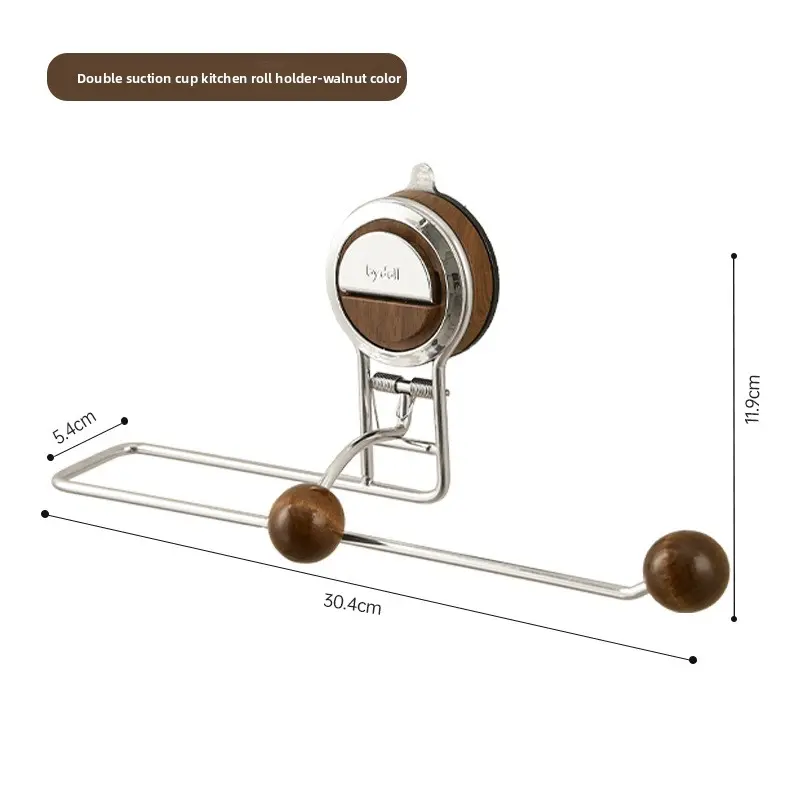 New Light luxury tissue box holder disposable dishwashing cloth without punching hanging kitchen tissue holder storage rack roll