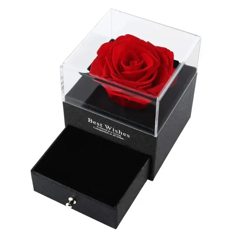 2025 New MOTHER'S Day Eternal Flower Artificial Flower Gift Box Jewelry Box Mother's Day Express Love to Mom: Boutique Gift Box
