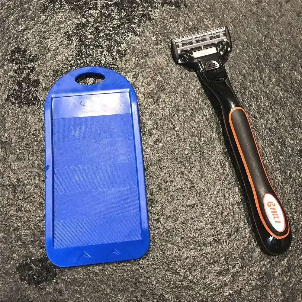 Silicone Shaving Shave Razor Blade Sharpener Extend Life of Razor Blades Tool Cleanner Safety Barber Men Shaving Accessories