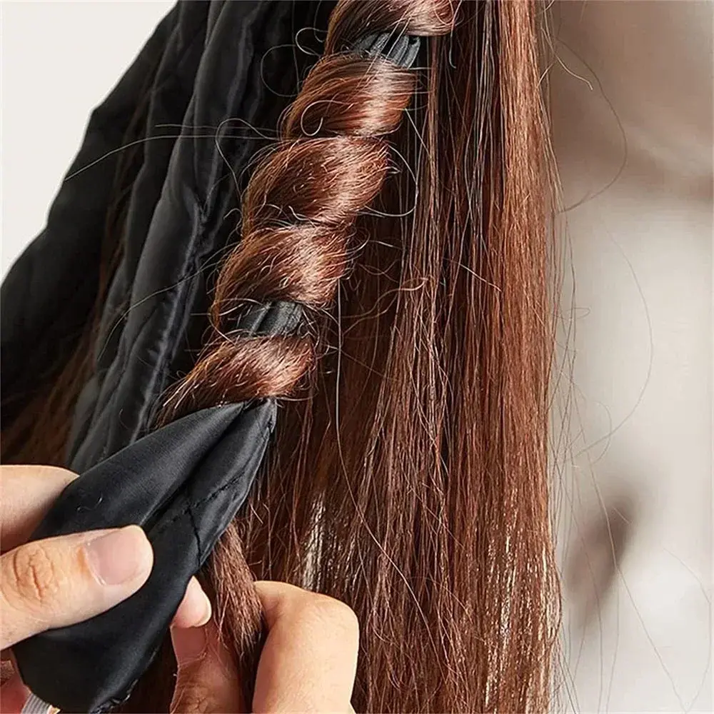 Hair Heatless Curler No Heat Hair Rollers Soft  Curling Rod Headband Lazy Sleeping Foam Curls Bar Wave Former Hair Styling Tools