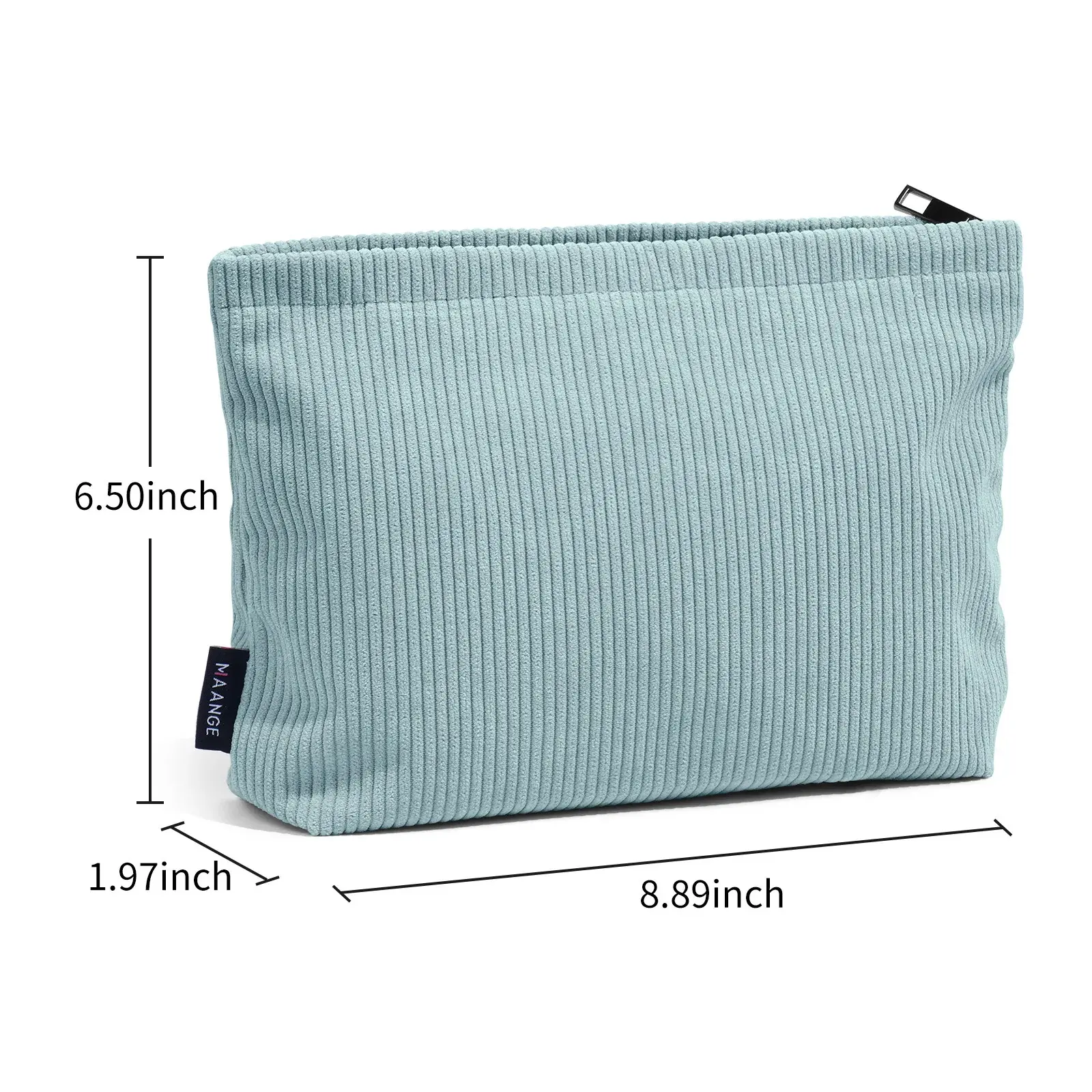 Makeup  Corduroy Travel Cosmetic Bag Portable Storage Bag Purses Women Large Capacity Zipper Make Up Organizer Storage Clutch