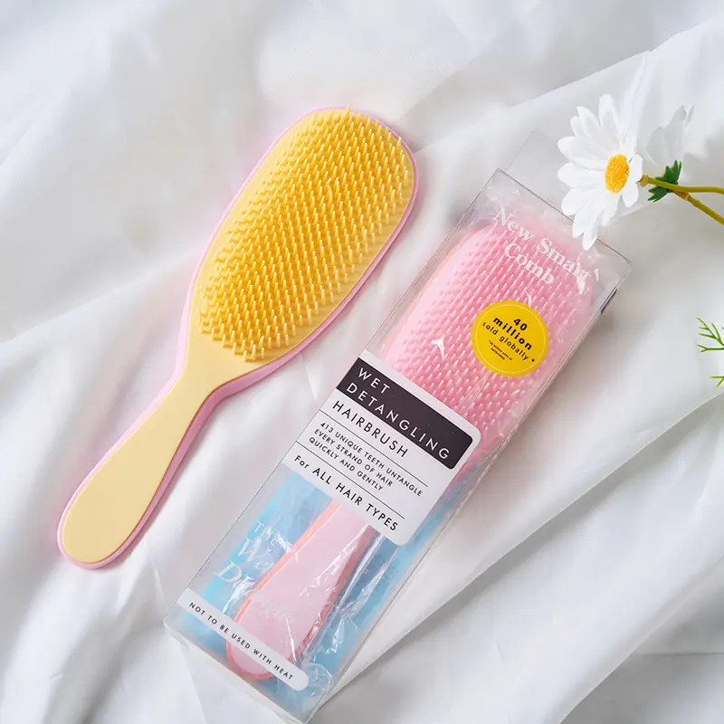 New Cushion Hair Brush Detangling Comb for Gentle Care Smooth Massage  Female Curly Hair Airbag Comb