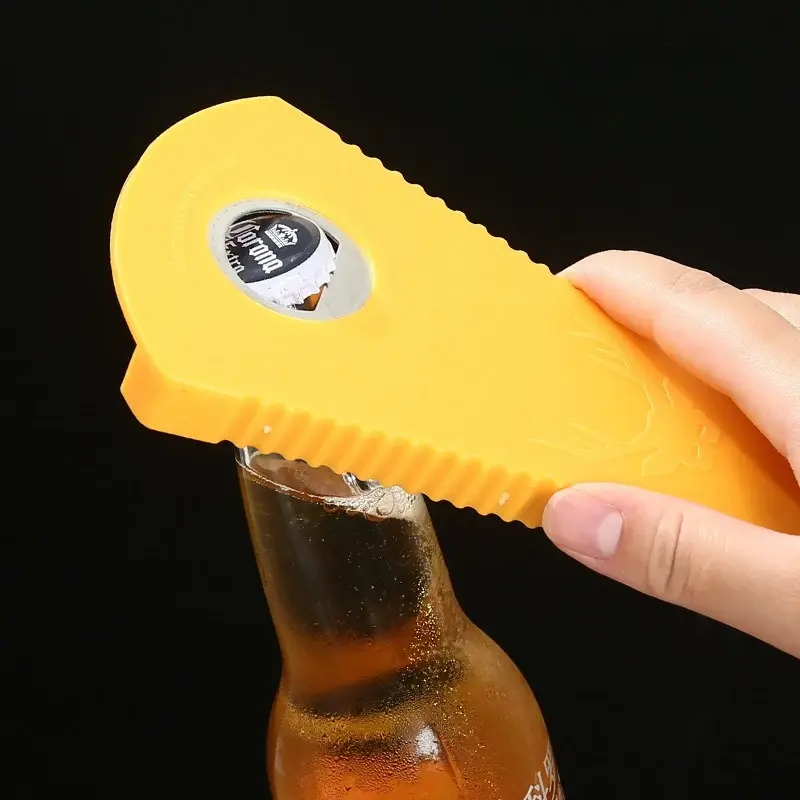 New Multi Functional Canned Water Bottle Opener Beer Lid Shaped Item Opener Easy Processor for Household Bottle Cap Twisting