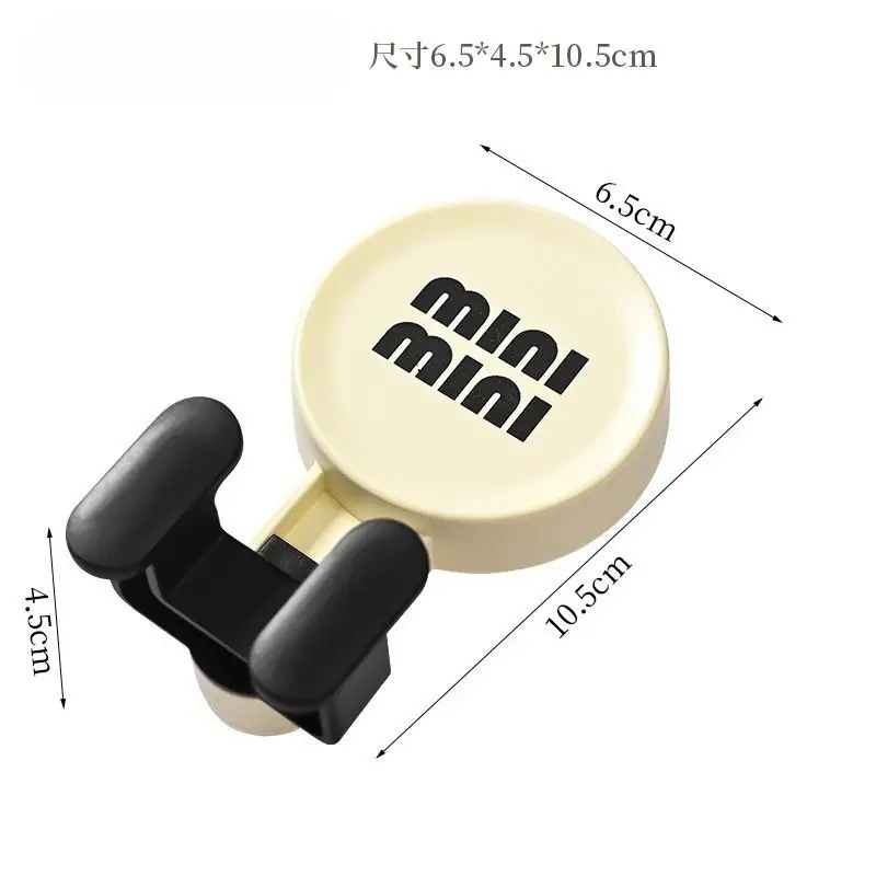 2025 New Creative Seamless Circular Suction Cup Hook for Home Kitchen Bathroom Bathroom Door Bedroom Coat and Hat Hook