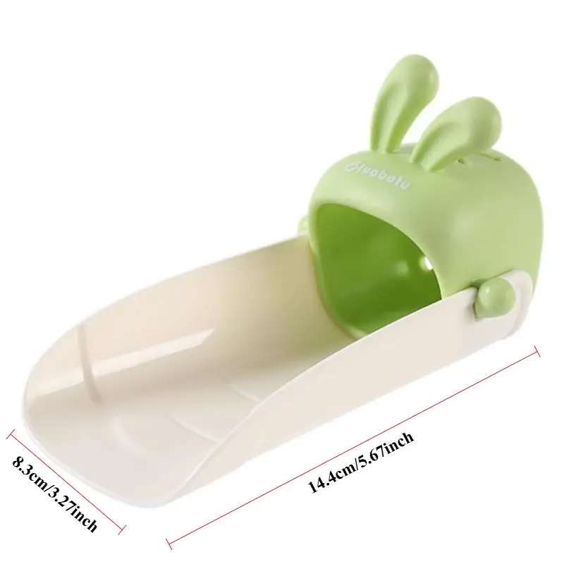 New Cute Cartoon Silicone Faucet Extender Splash Proof Suitable for Bathroom Sink Kitchen Anti-Splash Faucet Extension