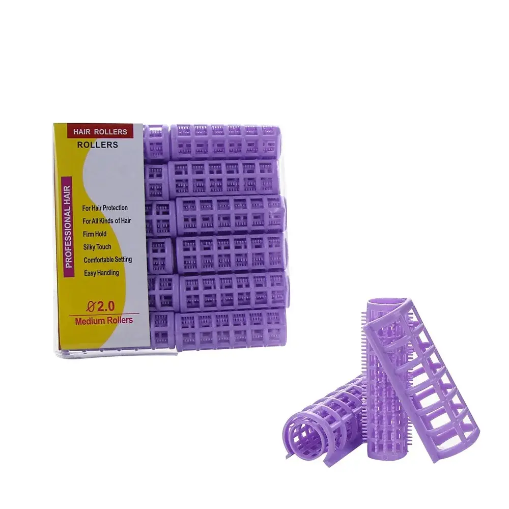 6/8/10/12/14Pcs Heatless Hair Curler No Heat Hair Rollers Plastic Lazy Curls Root Perm Bangs Curling Rod Hair Styling Tools