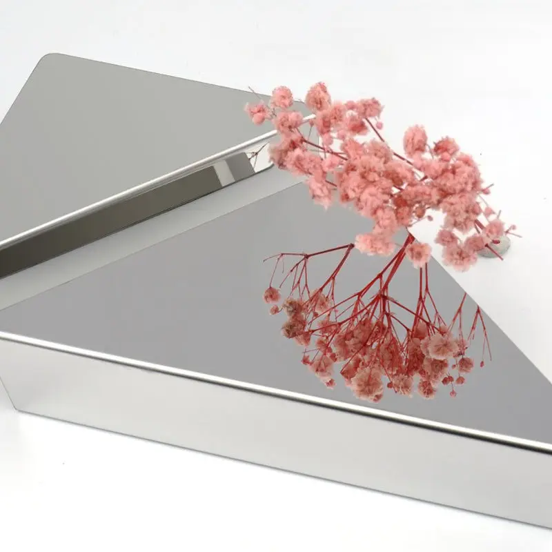 2025 New Mirror Stainless Steel Tissue Holder Creative Double Peak Hotel Napkin Holder