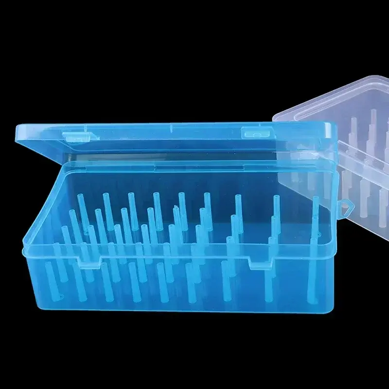 New Sewing Thread  Box 42 Pieces Spools Bobbin Carrying Case Container Holder Craft Spool Organizing Case Sewing 24 Spools
