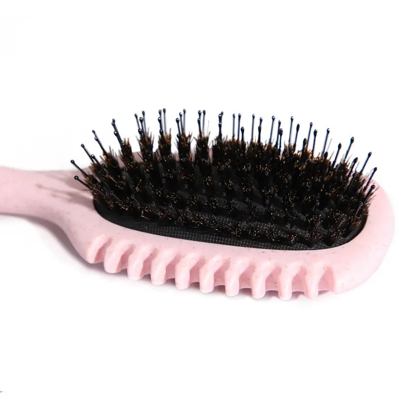 New Pink Matte Air Cushion Hair Brush Scalp Massage Detangling Comb for Women Bouncing Comb Curling Styling Comb Scalp Massage