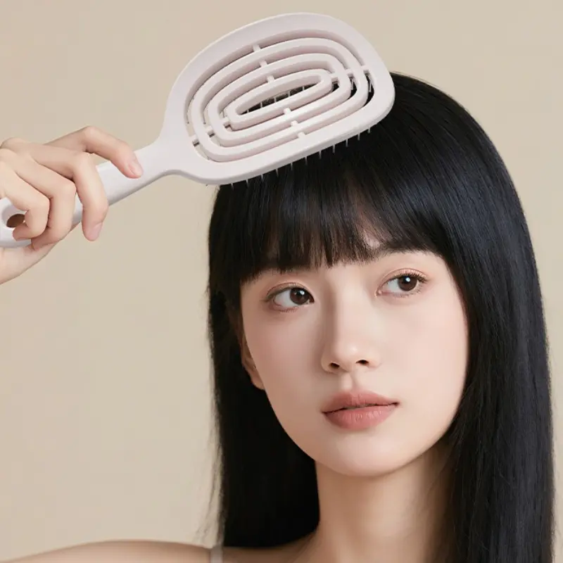 New Hollow - Out Design Hair Brush Minimalist Scalp Massage Comb Anti - Tangling Hairbrush