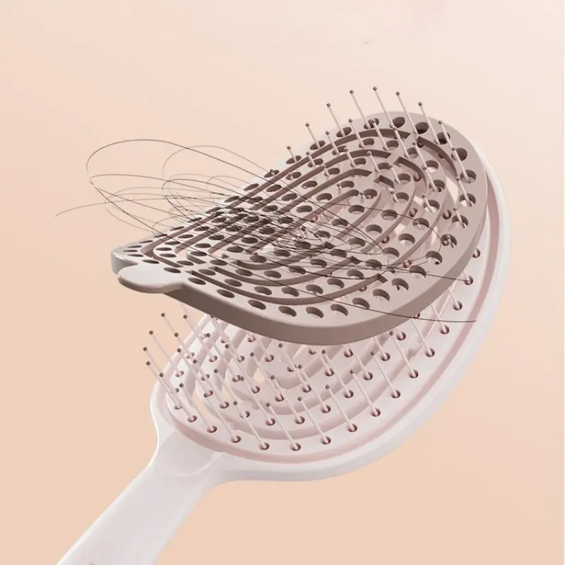 New Hollow - Out Design Hair Brush Minimalist Scalp Massage Comb Anti - Tangling Hairbrush