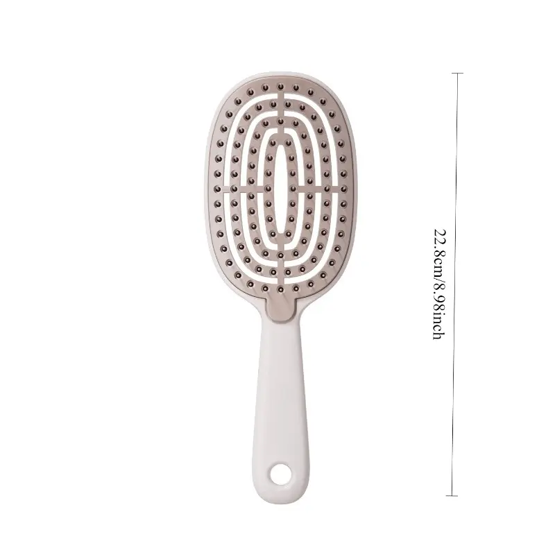 New Hollow - Out Design Hair Brush Minimalist Scalp Massage Comb Anti - Tangling Hairbrush