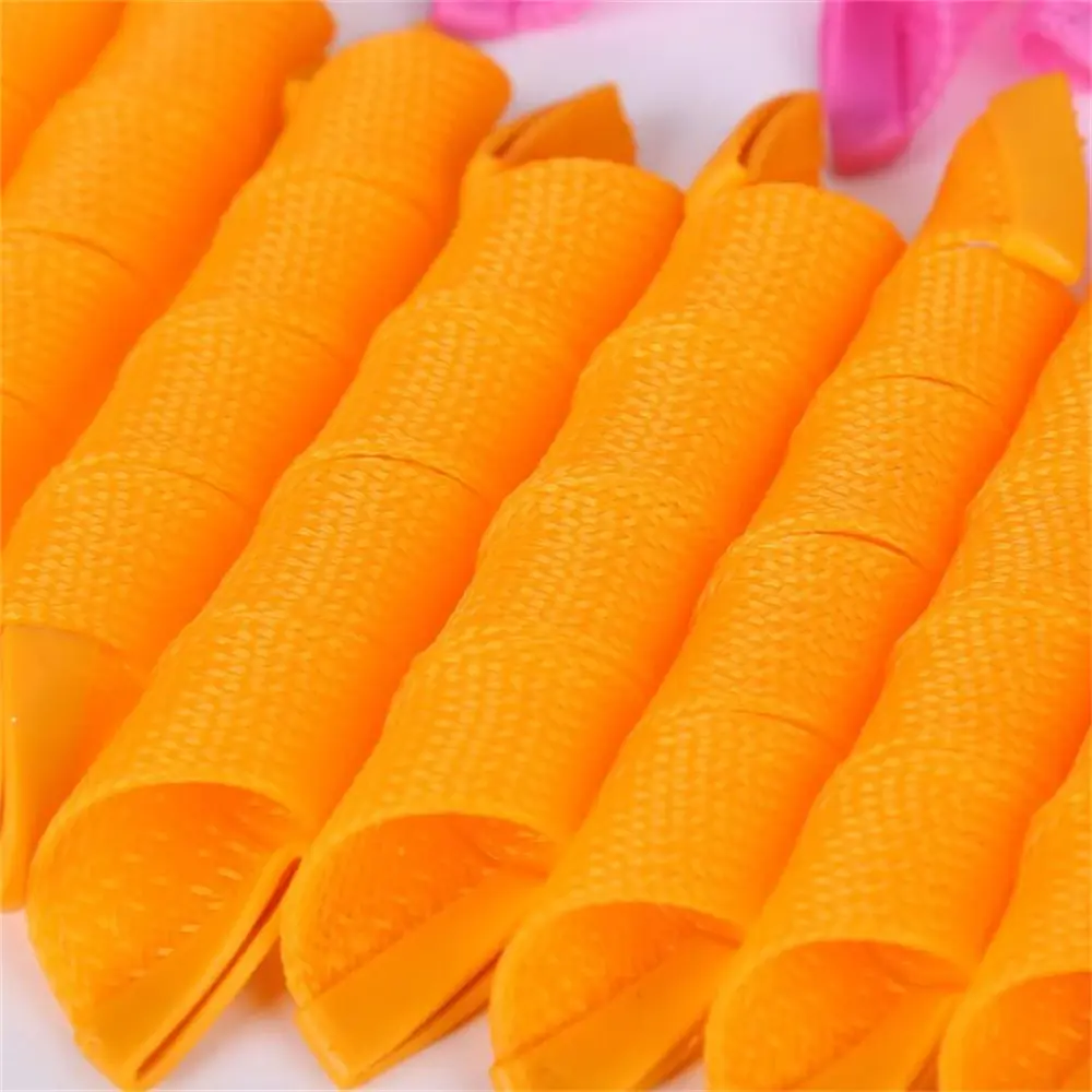 10pcs Heatless Hair Curler No Heat Hair Rollers Sleeping Soft Spiral Lazy Perm Curling Rod Wave Formers Hair Styling Tools