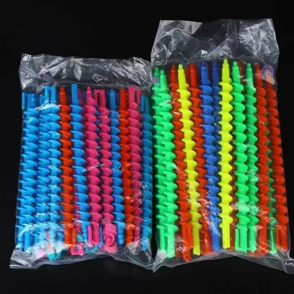 HOT Plastic Spiral Perm Stick Heatless Hair Curler Women Curly Hair Rollers No Heat Curls Cold Perm Bar Barber Hair Styling Tool