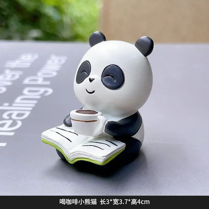 Buddha style Fat Tiger Rocking Chair Ornament Home Desktop Cute Grain Car DIY Trendy Play Resin Small Pendant Arts and crafts
