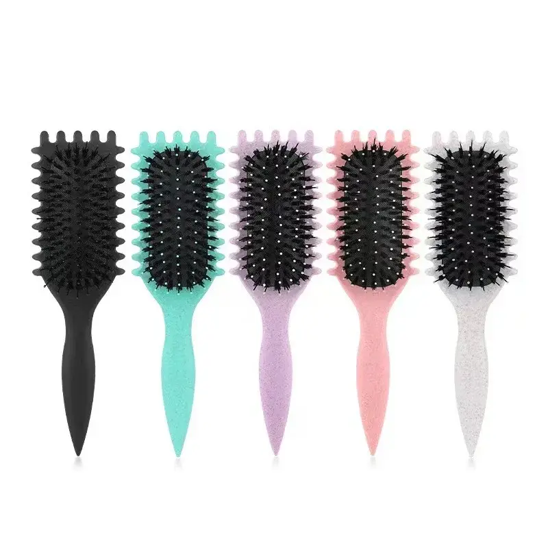 CXBFG  Fashionable Massage Air Cushion Comb Bouncing Style Curly Hair Cushion Comb Scalp Massage & Curling Hair Styling Tool