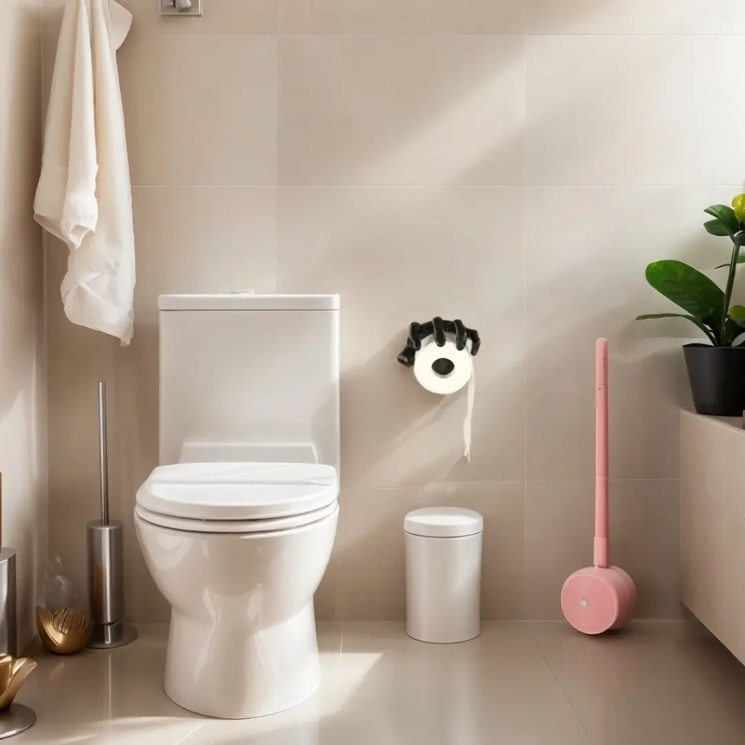 New 1 PC Bathroom Toilet Paper Decoration Box Gothic Style Black Witch Hand Creative Design Halloween Home Decoration Craft