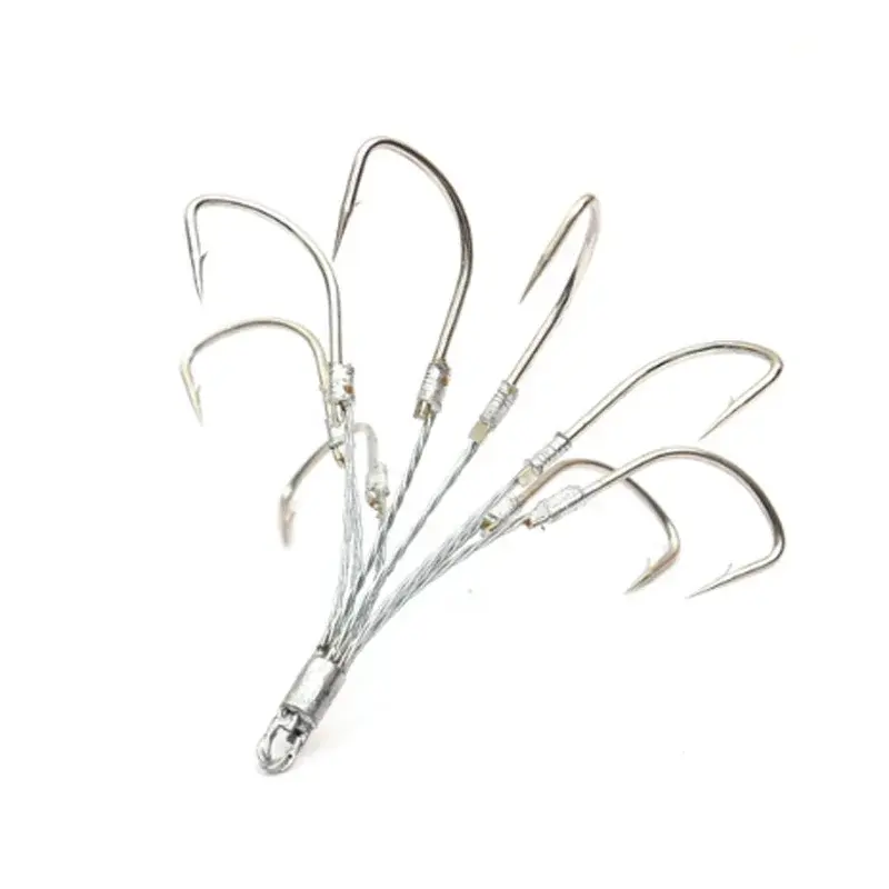 HOT Steel Wire Five-claw Eight-claw Hook with Barbed Anchor Hook for Hanging Fish Hook Search for Fish Fishing Accessories