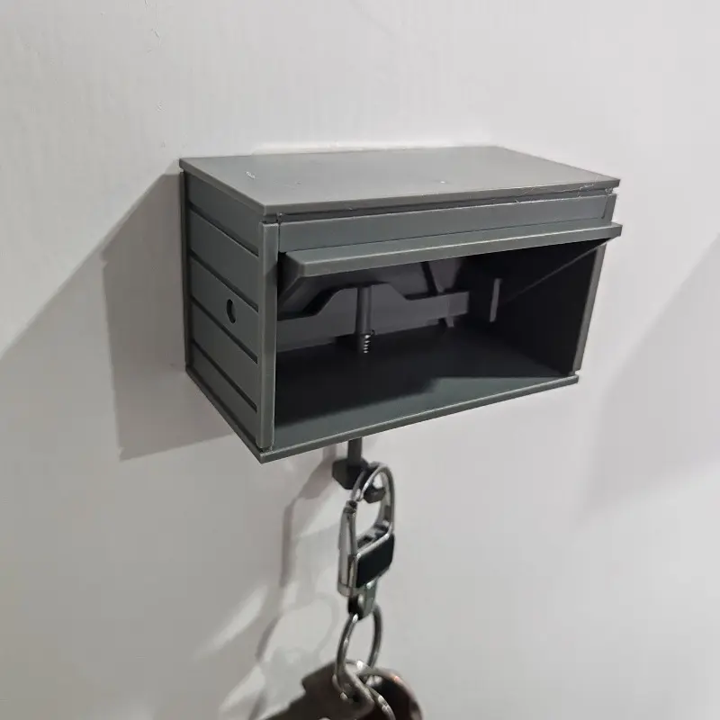 Home decoration New 3D Printed Garage Switchable Key Holder  Car - Themed Keychain Box - bedroom decorations No Car Model