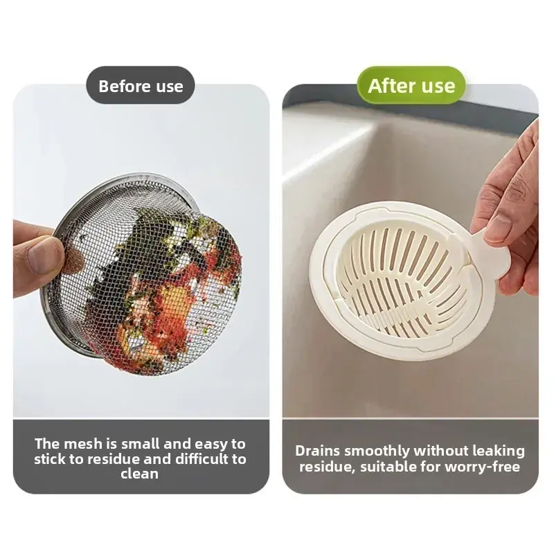 nEW New Sink Drain Basket Dishwashing Storage Rack Filter Multifunctional Dry and Wet Separation Bathroom Accessories Water leak