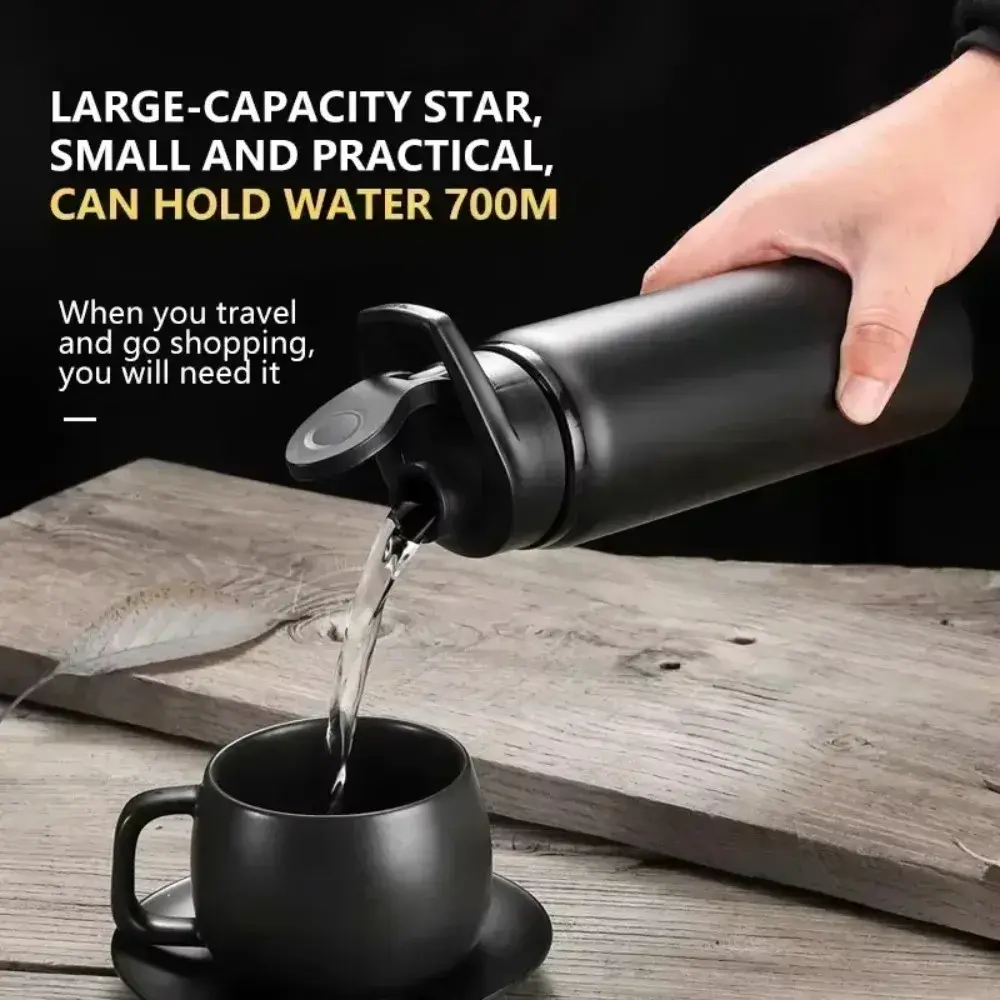 New Practical water cup Lightweight & Durable Stainless Steel Bicycle Water Bottle for Cycling - Ideal for Adventure Enthusiasts