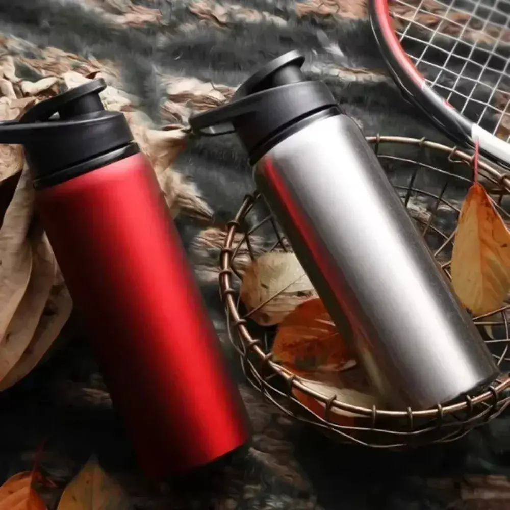 New Practical water cup Lightweight & Durable Stainless Steel Bicycle Water Bottle for Cycling - Ideal for Adventure Enthusiasts